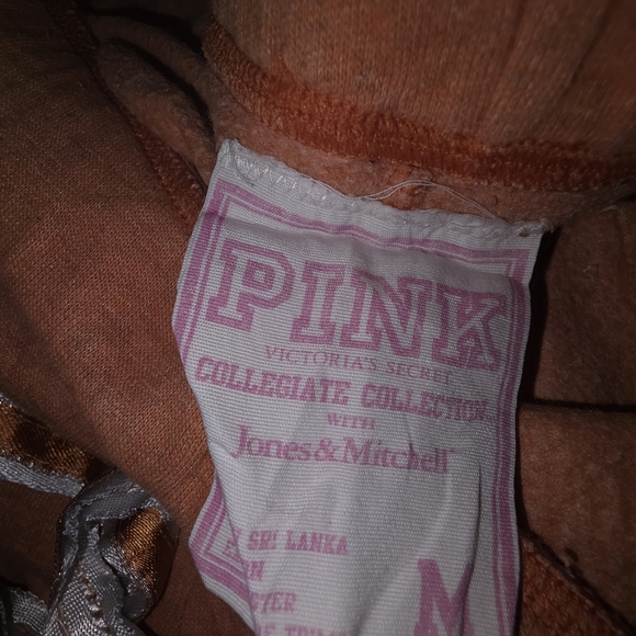 ♡Y2k Vintage PINK Victoria's Secret Texas Longhorns Jogger Pants♡ - Picture 2 of 5